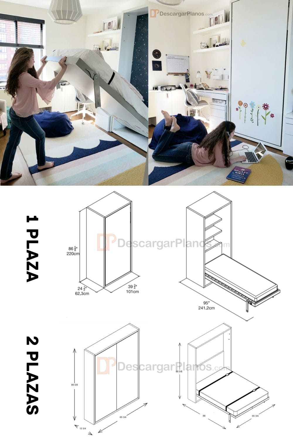 Planos De Camas Abatibles Pdf Descargar Planos