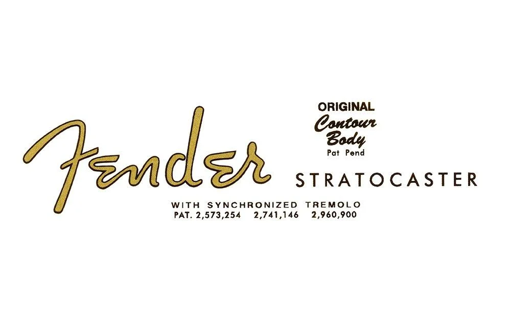 logo fender stratocaster