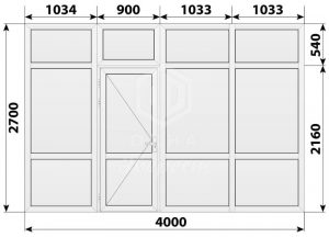 medidas de puerta ventana de aluminio