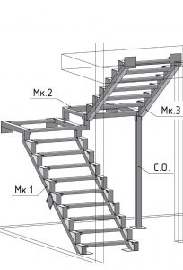 detalle de escalera de acero (1)