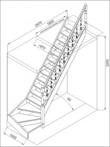 planos de escaleras para sotano