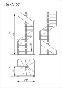 planos de escaleras en espacios reducidos