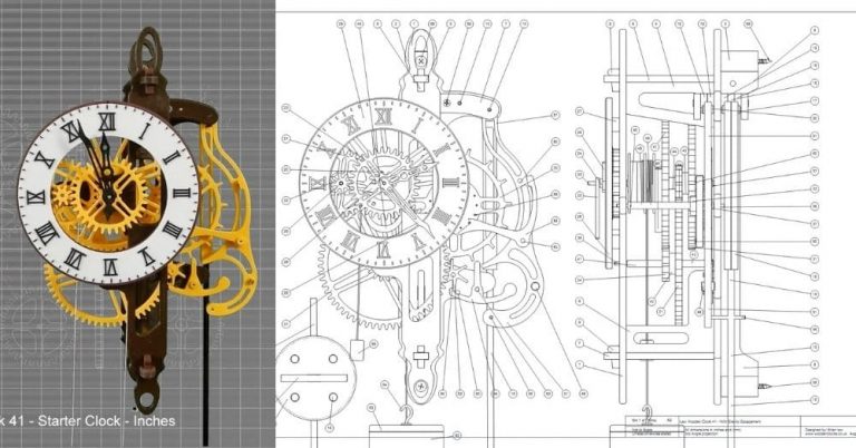 Planos de relojes mecanicos