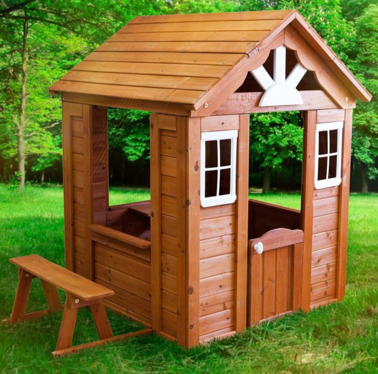 Cómo hacer una casa de madera para niños fácil?