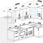 medidas de cocina integral pequeña