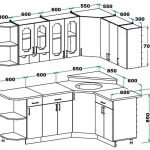 planos de cocinas integrales con medidas