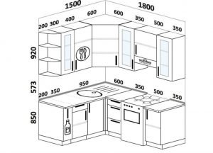 planos de cocinas integrales con medidas pdf
