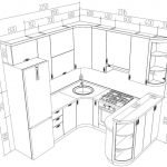 planos de cocinas integrales pequeñas