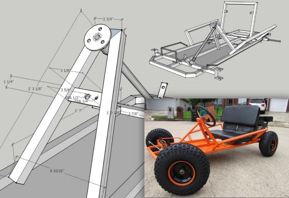 5 Planos para hacer un Go Kart en PDF