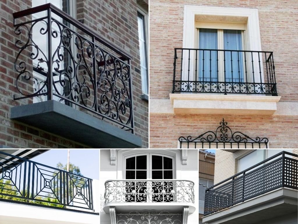 Barandales de herrería para balcones: diseños modernos