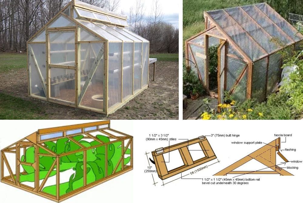 planos de invernaderos de madera pdf