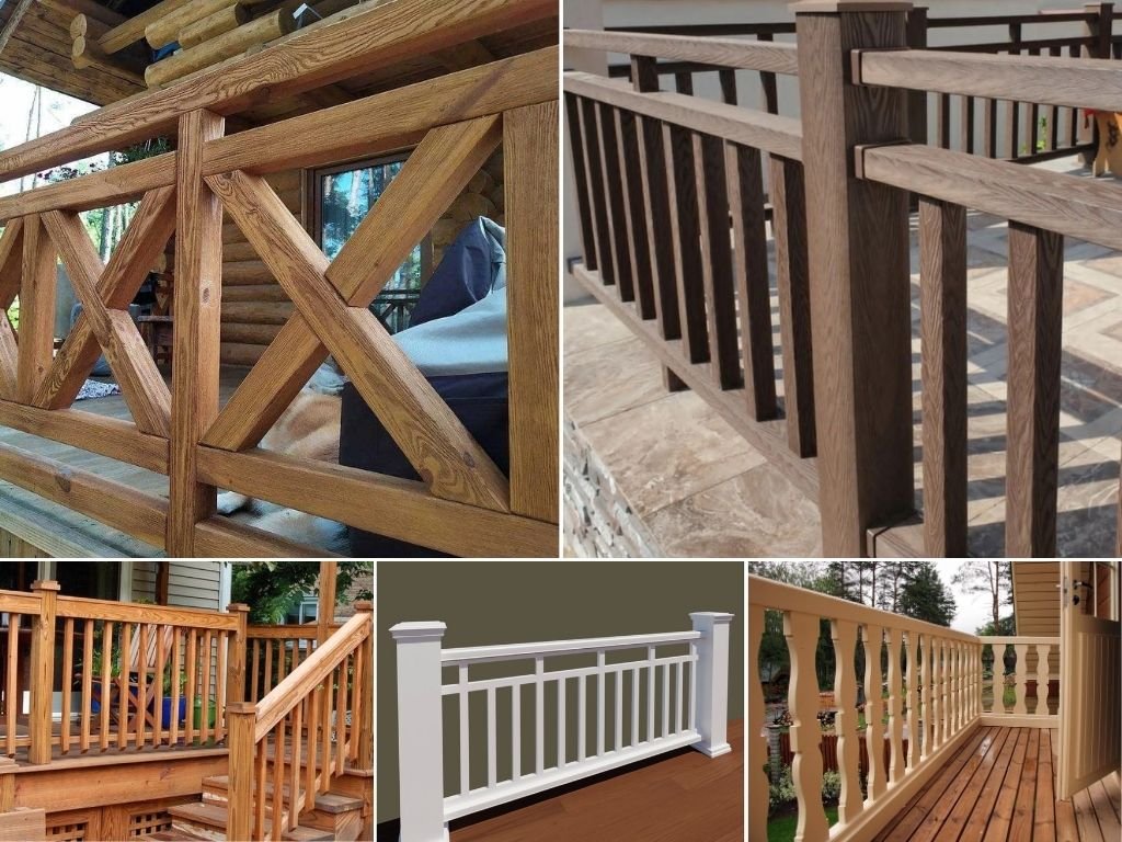 Barandales de manera para balcones y terrazas